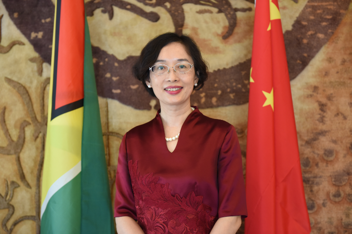 中国驻圭亚那大使郭海燕：中圭两国将在新一年携手续写友谊篇章_fororder_图片1