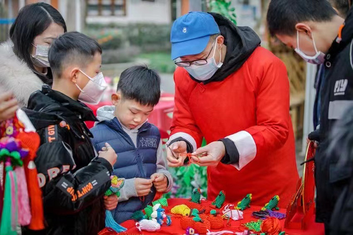新春走基层｜寻味中国年 “非遗过大年·乡约九斗碗”成都市新春文化活动在温江区举行_fororder_活动现场-供图-成都市温江区委宣传部2