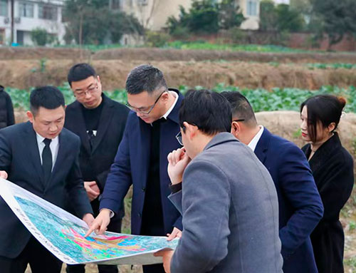 自贡沿滩区：推动农村集体资产稳定增值 农民收益稳步增长_fororder_1调研现场