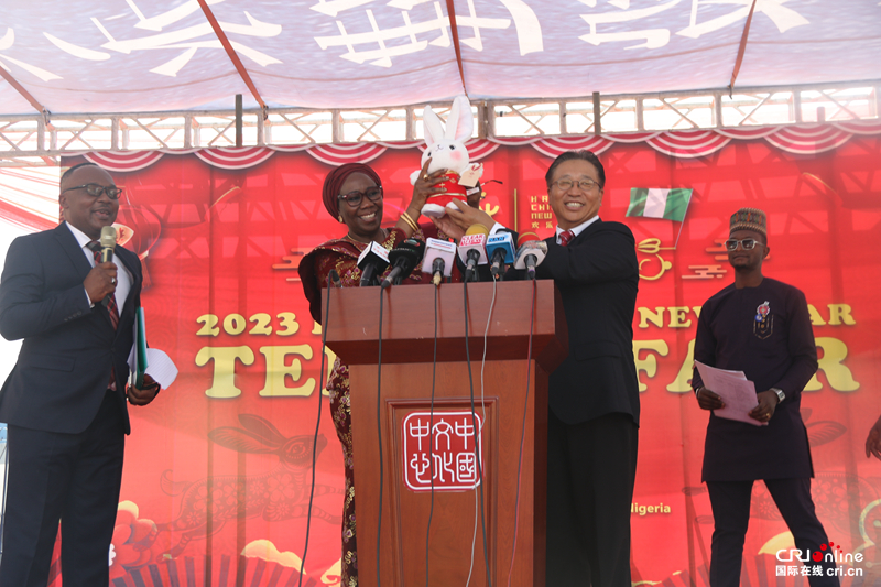 尼日利亚2023“欢乐春节”庙会活动在阿布贾举行 “共享中国和文化、共奏中尼和乐章”_fororder_202301150011