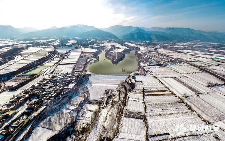雪霁初晴 秦岭北麓银装素裹
