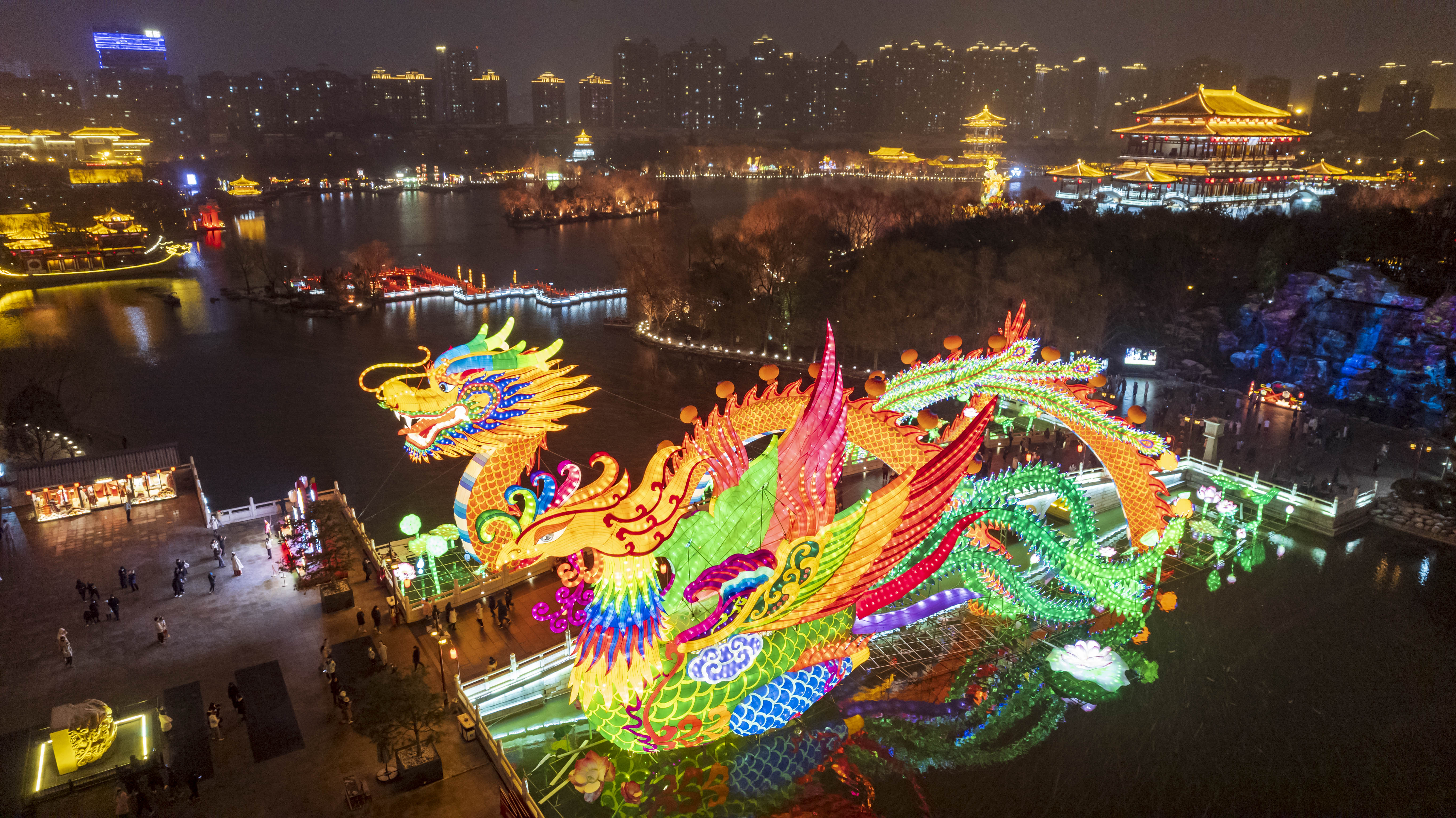 万盏花灯耀芙蓉 2023大唐芙蓉园新春大潮精彩进行中_fororder_微信图片_20230116154047