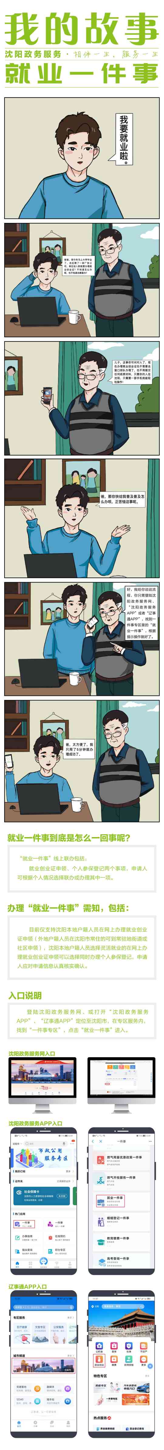 沈阳政务服务漫画人生大事——“我的故事”_fororder_mmexport1676529305384(1)