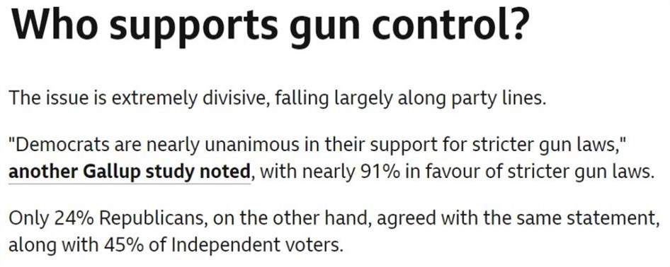 "Gun violence is a plague that America will never end."
