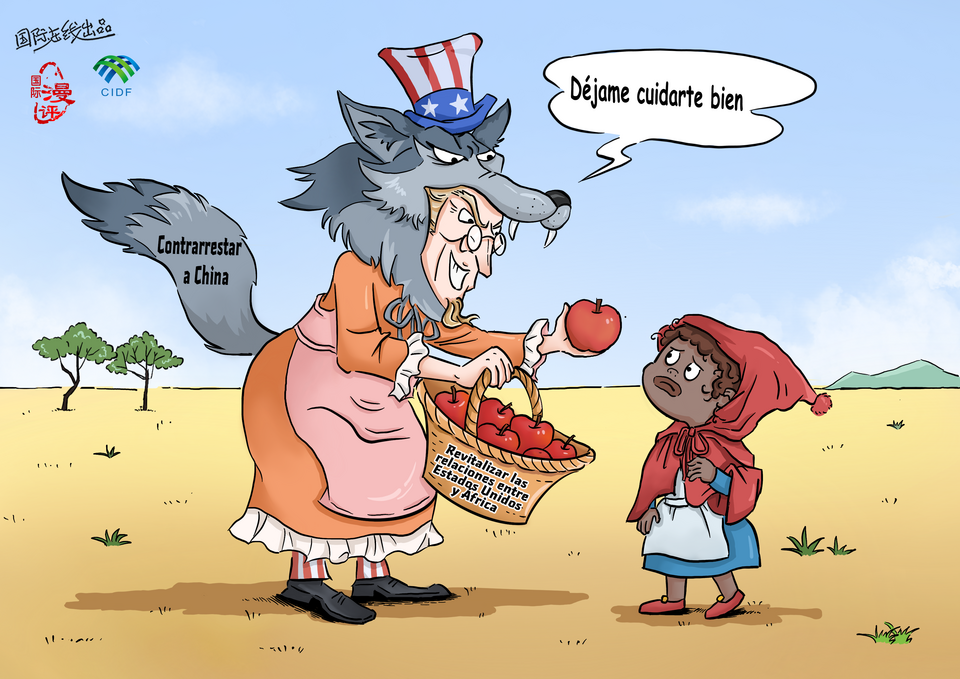 【Caricatura editorial】La cola del lobo tan obvia_fororder_西语版