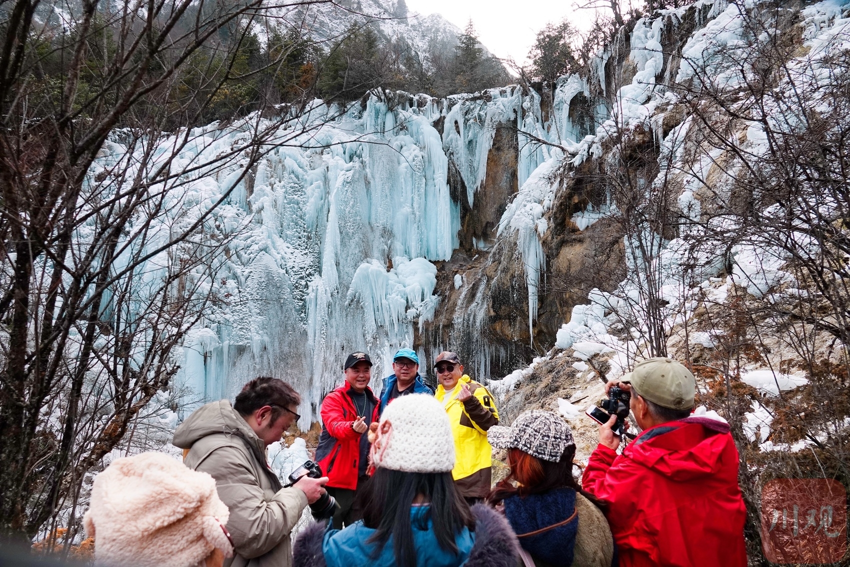 （转载）四川平武：玉树琼花漫山开 雪山冰瀑入画来
