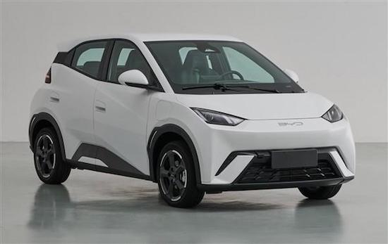 比亚迪海鸥实车曝光：AOO级两厢轿车_fororder_image001