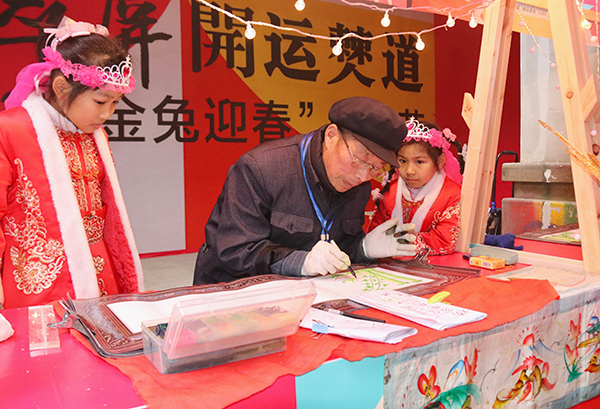 宜宾翠屏：新春佳节 古镇古街年味浓_fororder_冠音古街年味浓-(1)