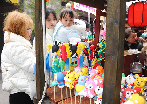 宜宾翠屏：新春佳节 古镇古街年味浓_fororder_冠音古街年味浓