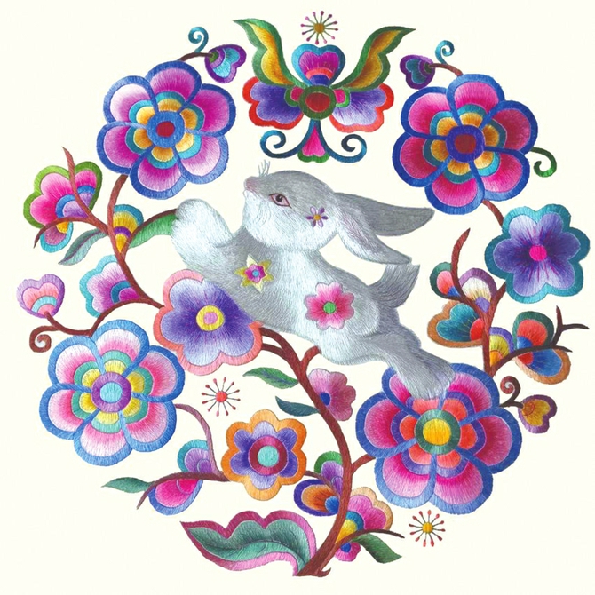 （转载）四川非遗里的兔子形象