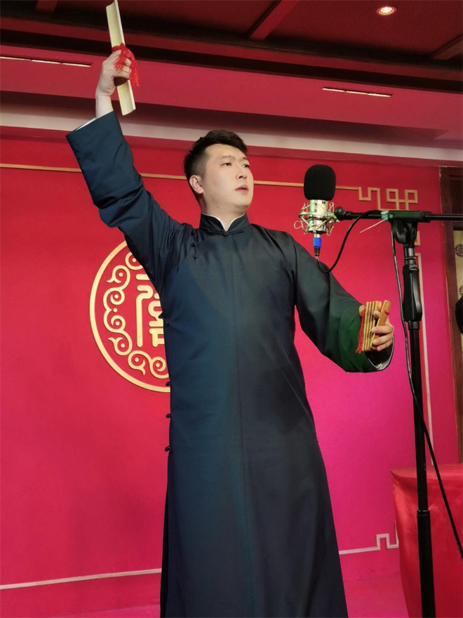 （附“首家”链接）立春元宵喜相连 咸阳首家相声剧场福园曲社开箱首演落幕_fororder_图片5