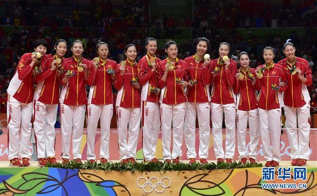 中国女排夺冠