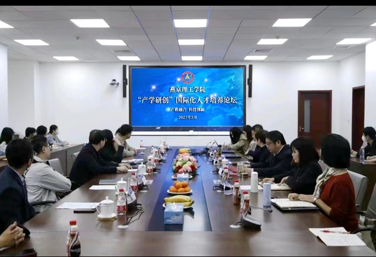 燕京理工学院举办“产学研创”国际化人才培养论坛