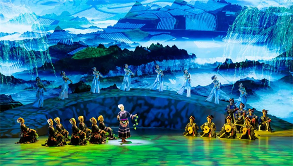 音舞诗画《你的眼睛能看多远》展演在重庆大剧院举行_fororder_图片1