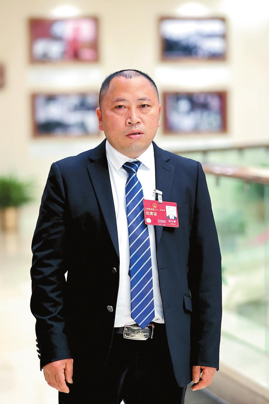 全国人大代陈衍刚：发展富民产业 建设美丽家乡_fororder_57eb