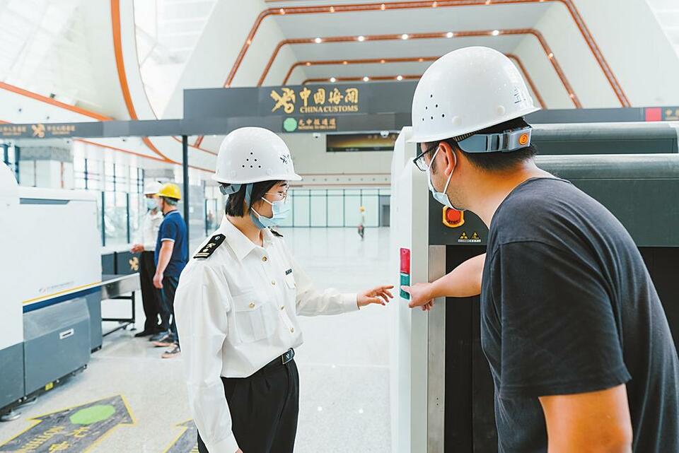 西双版纳勐腊海关货物通关效率高_fororder_611