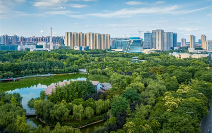 Urban Landscape of Xi'an Aerospace Base