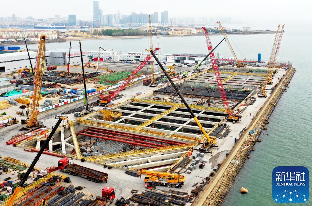 青岛胶州湾第二海底隧道工程进入盾构施工准备阶段