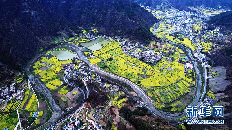 湖北咸丰：农旅融合铺锦绣