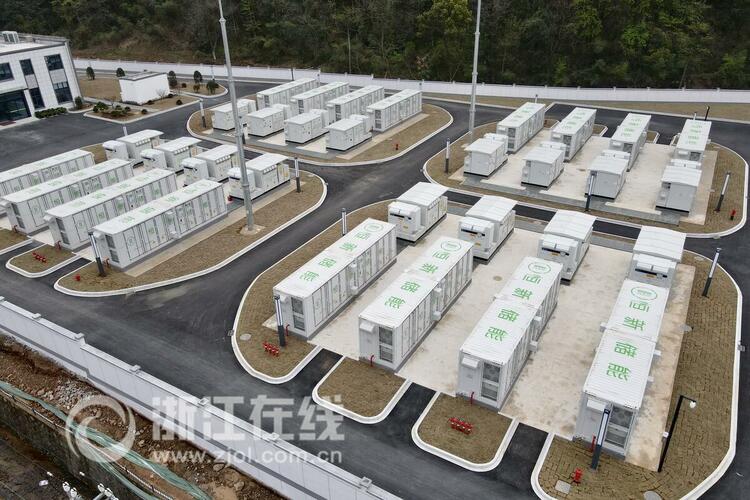 巨型“充电宝” 浙江最大液冷储能电站并网_fororder_W020230328302352162182