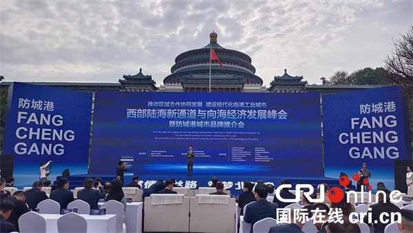 广西防城港城市品牌推介会在重庆举行_fororder_图片1