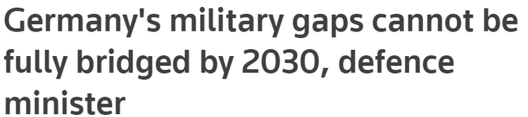 军援乌克兰 德国几乎掏空自家“武器库”