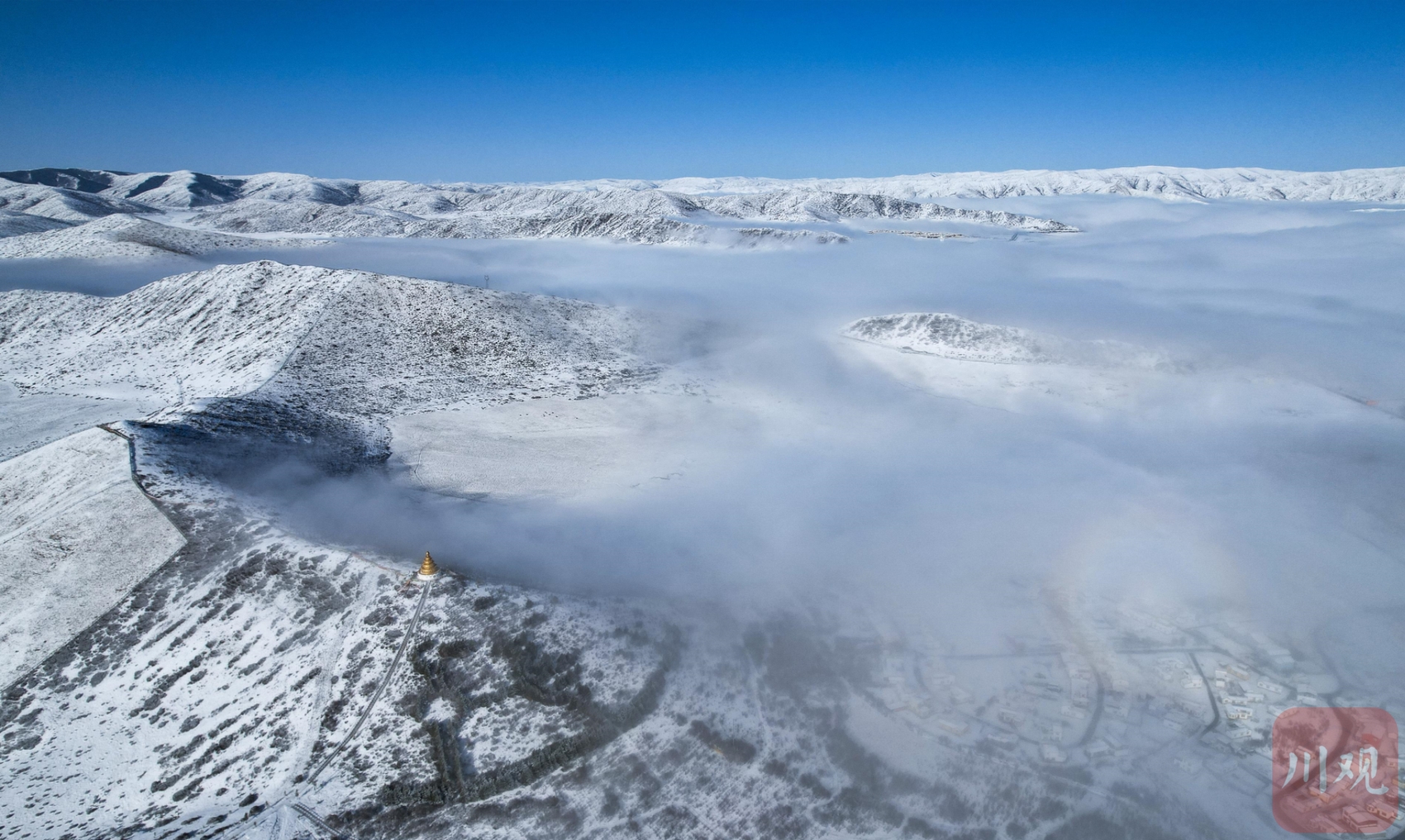 （转载）清明时节“雪”纷纷 高原美景入画来