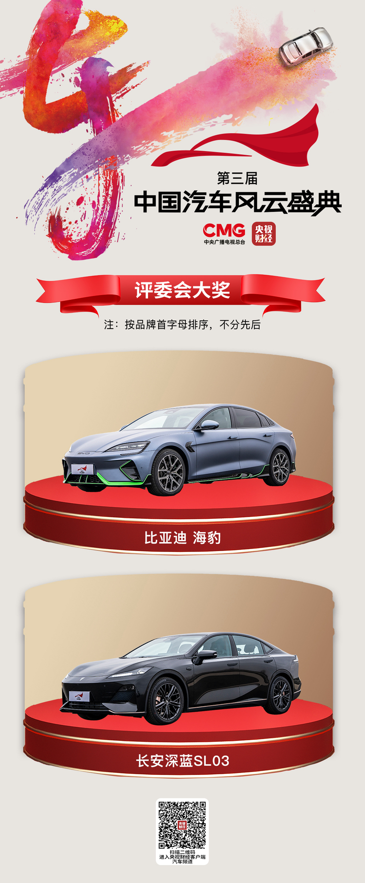 第三届《中国汽车风云盛典》举行 获奖名单揭晓
