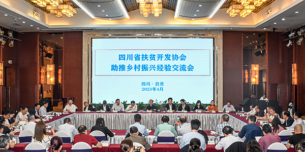（张）四川省扶贫开发协会助推乡村振兴交流会在自贡召开_fororder_1会议现场（摄影-赵丽）