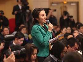 新华社记者提问
