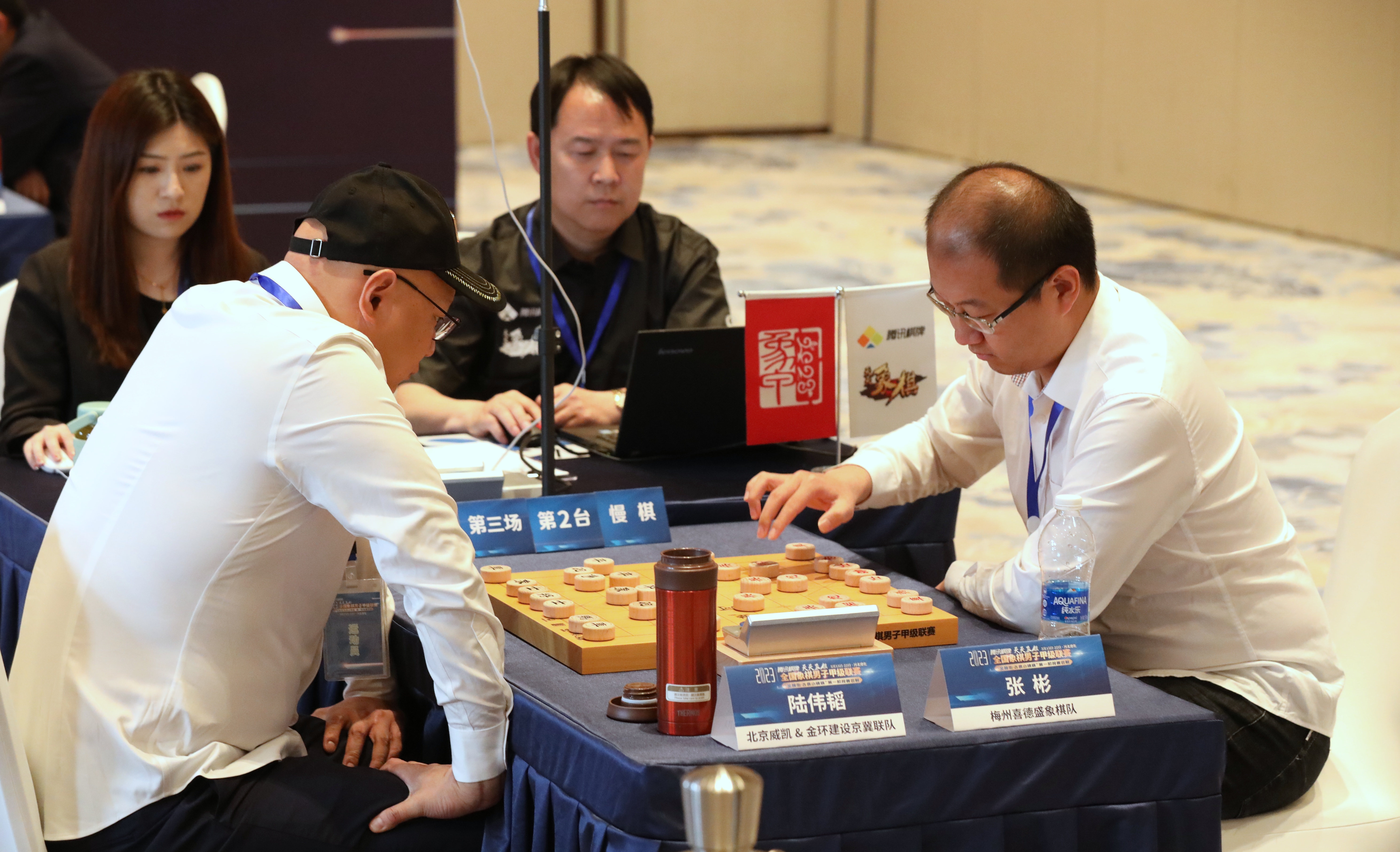 （原创）2023年全国象棋（男子）甲级联赛在遵化市拉开序幕_fororder_2023年全国象棋男子甲级联赛第一轮比赛现场 牛清涛摄
