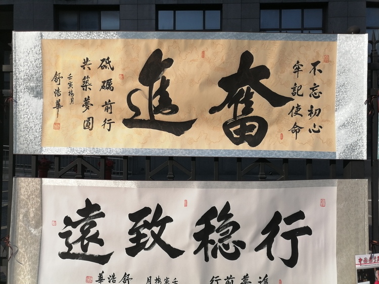 舒浩华书法：浩荡有形 华翰有神
