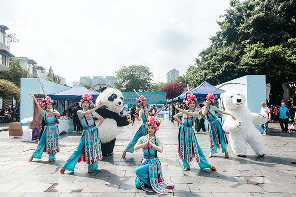 （张）遂宁：大英文旅在天府之国“圈粉”深化巴蜀文化旅游走廊合作交流_fororder_推介会现场-供图-大英县委宣传部（1）