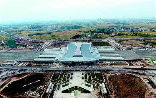 湖北省第二大高铁站亮相
