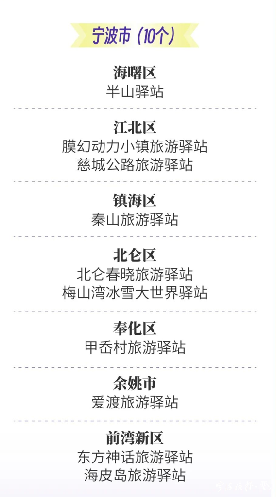 第二批浙江省旅游驿站名单公布 宁波25个上榜_fororder_00300904154_6c757e19