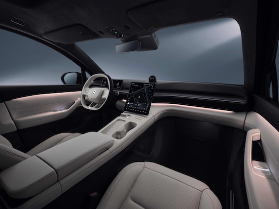 蔚来智能电动全能SUV 全新ES6正式上市_fororder_全新ES6_内饰3_内饰设计