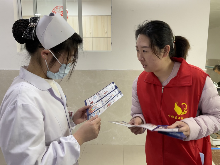赣州宁都消防：积极组织消防志愿者走进医院开展消防安全宣传活动_fororder_8-1