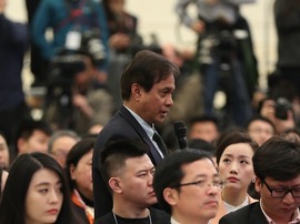 美国全国广播公司记者提问