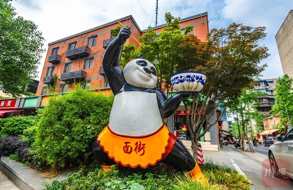 （转载）边走边拍⑥ 来成都街头与“大熊猫”偶遇