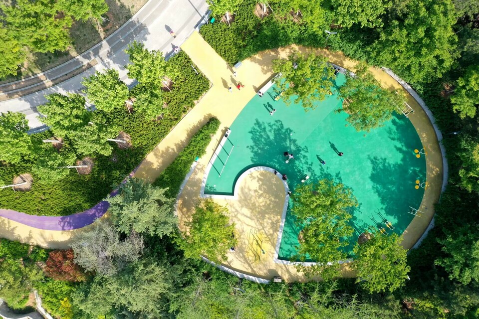 即墨：巧用城市空间 方便群众健身
