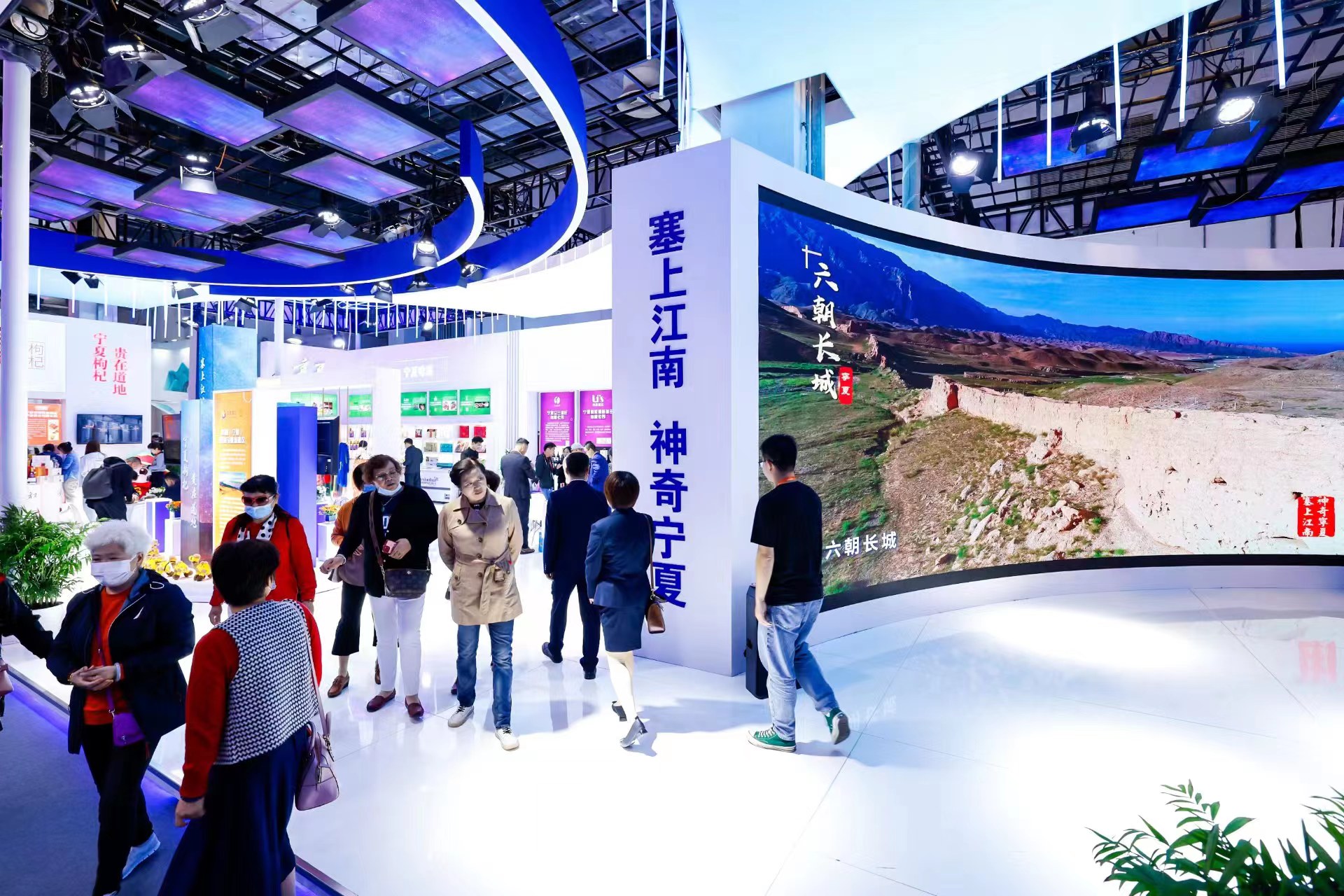 中国自主品牌博览会开幕  宁夏品牌精彩亮相_fororder_18877a1099d9ccfc2ec7dda1e8381575