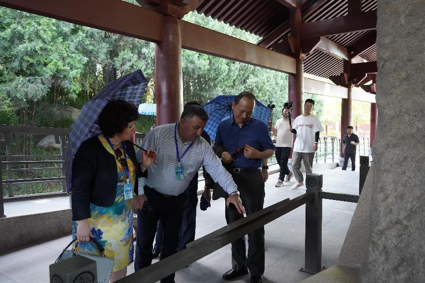 驻华外交官漫步茂陵 感悟两千年历史文化沉淀的大汉雄风_fororder_图片61