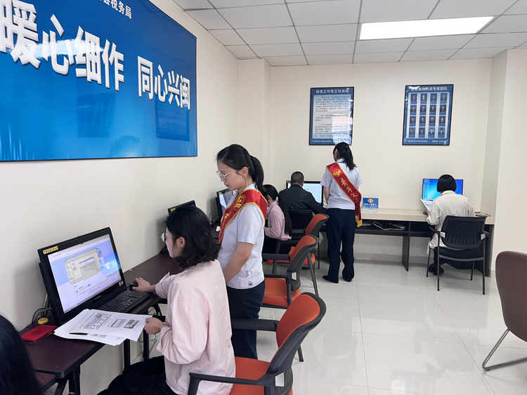 福建惠安税务推广“云上自助办税区”打造群众“家里的办税厅”_fororder_图片2