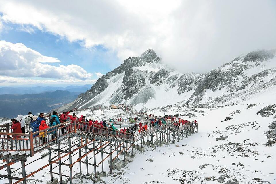 登丽江玉龙雪山 感受夏雪浪漫_fororder_d9c