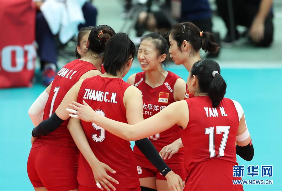 女排世界杯：中国队十一连胜 成功卫冕