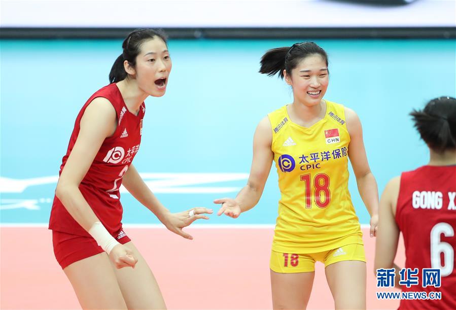 女排世界杯：中国队十一连胜 成功卫冕