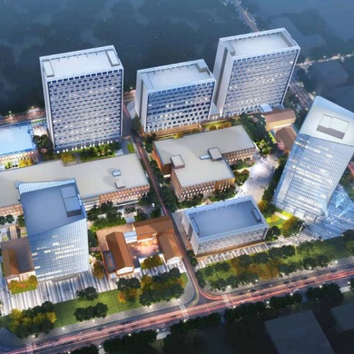 Qin Chuang Yuan Platform Science and Technology Park for Aerospace Software_fororder_航天软件科技园.390x390