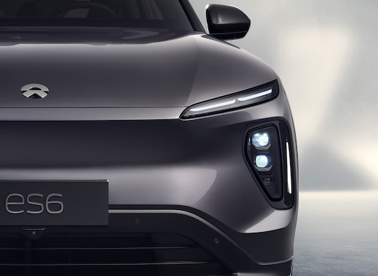 蔚来智能电动全能SUV 全新ES6正式上市_fororder_全新ES6_外观_ 车头局部