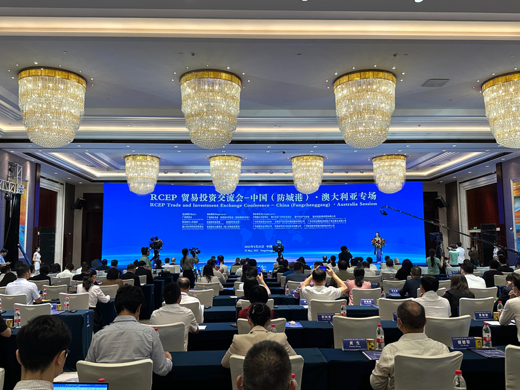 RCEP贸易投资交流会——中国（防城港）·澳大利亚专场活动举办 签约项目金额逾百亿元_fororder_图片8