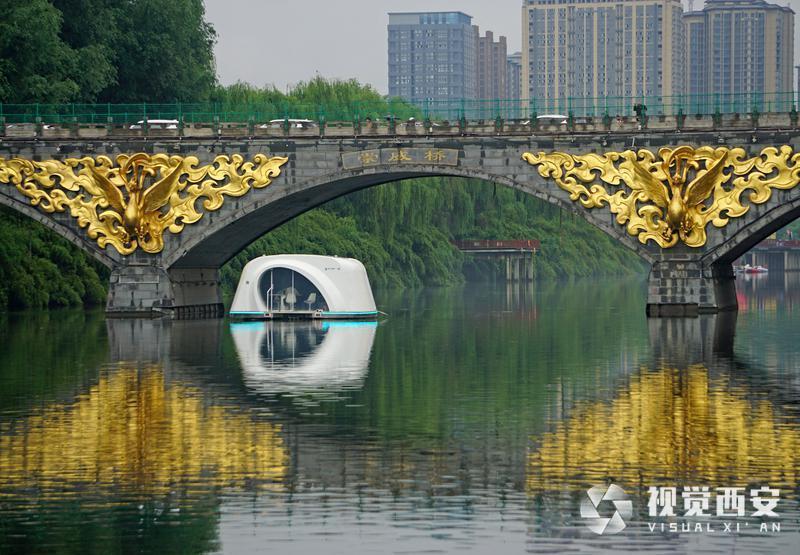 雨后汉城湖清新自然